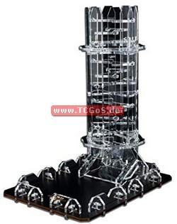 Blackfire Dice-Rolling "Twister Tower - crystle" (Acryl)