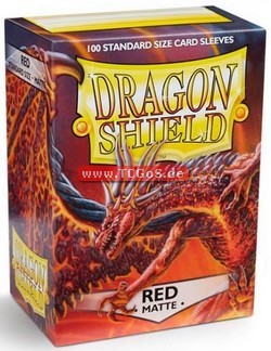 Dragonshield_Protektor_Red_Matte100_TCGoS
